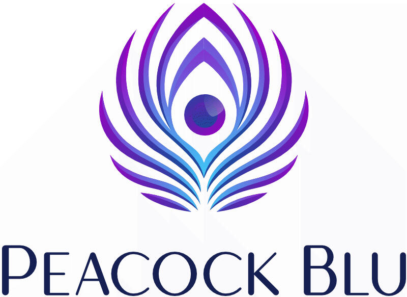 Peacock Blu logo